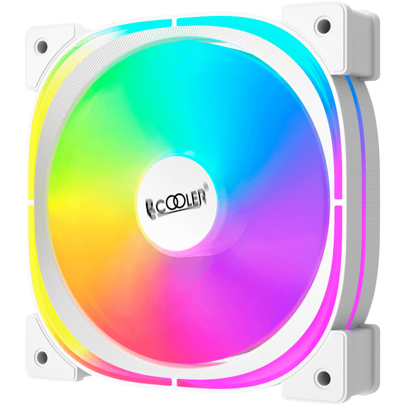 Вентилятор PCCOOLER EF120 ARGB White (F3-L120WHAM1-GL)