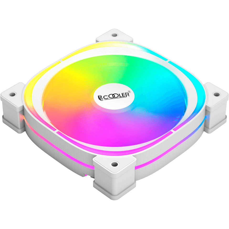 Вентилятор PCCOOLER EF120 ARGB White (F3-L120WHAM1-GL)