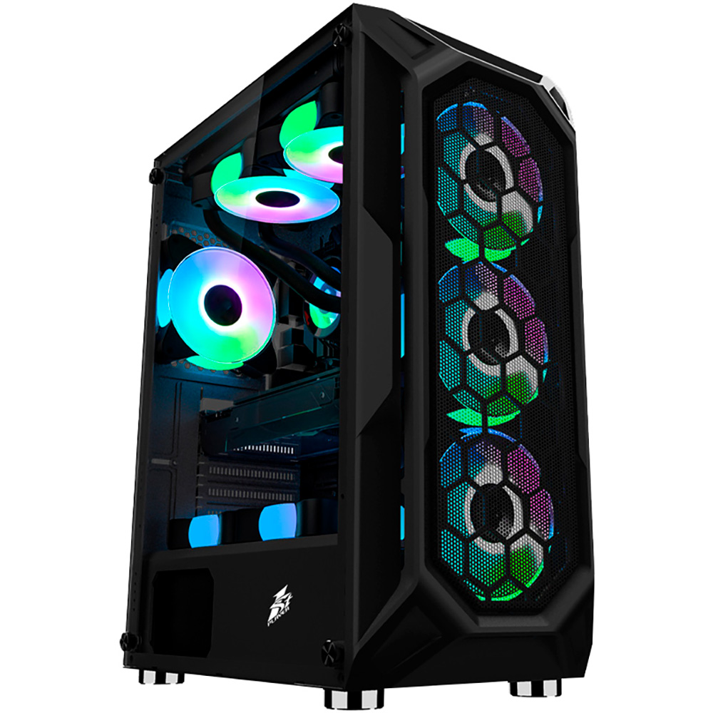 Корпус 1STPLAYER Firebase X6-BK-4F1