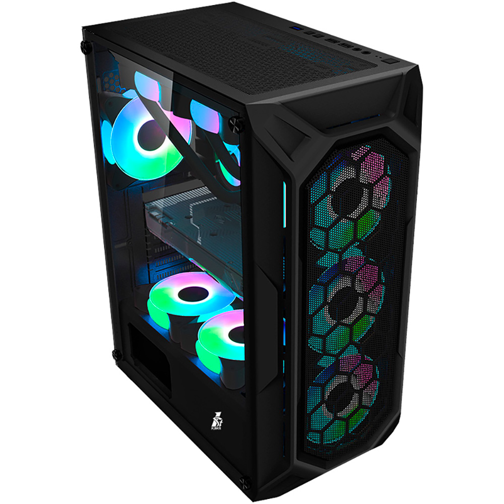 Корпус 1STPLAYER Firebase X6-BK-4F1