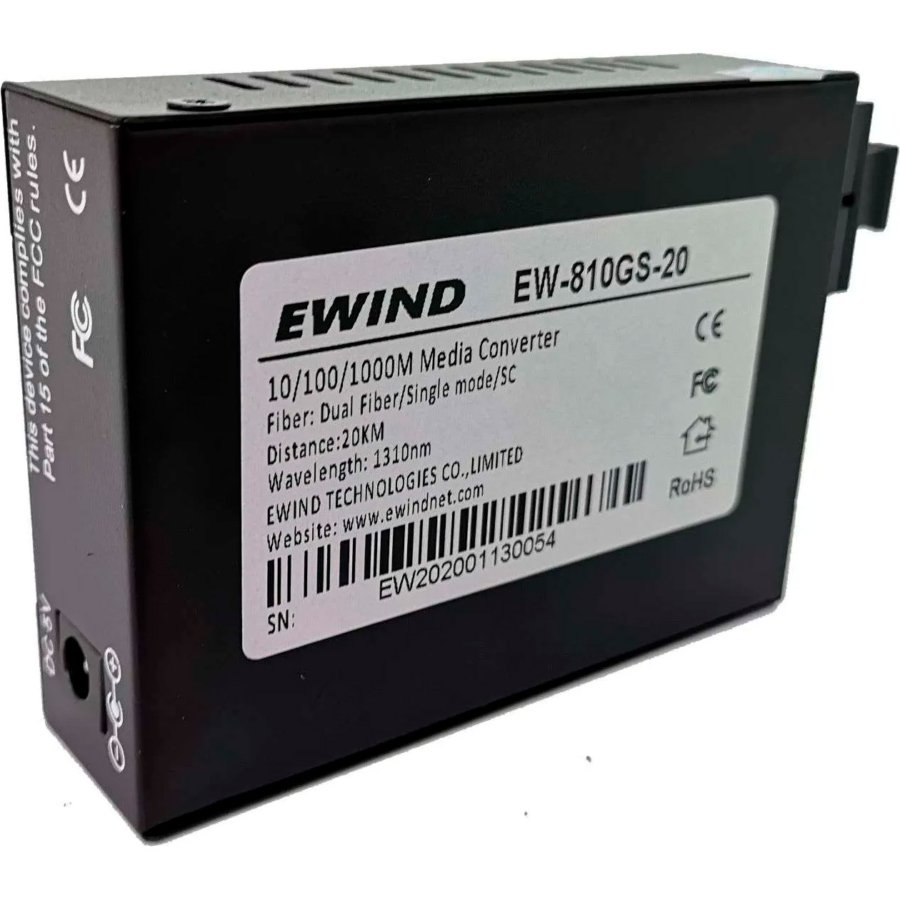 Медиаконвертер EWIND EW-810GS-20