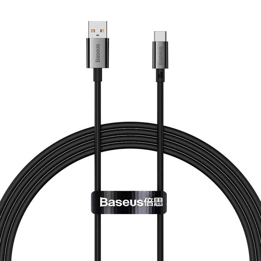 Кабель BASEUS Superior Series Fast Charging Data Cable USB to Type-C 100W 1.5м Black (P10320102114-01)