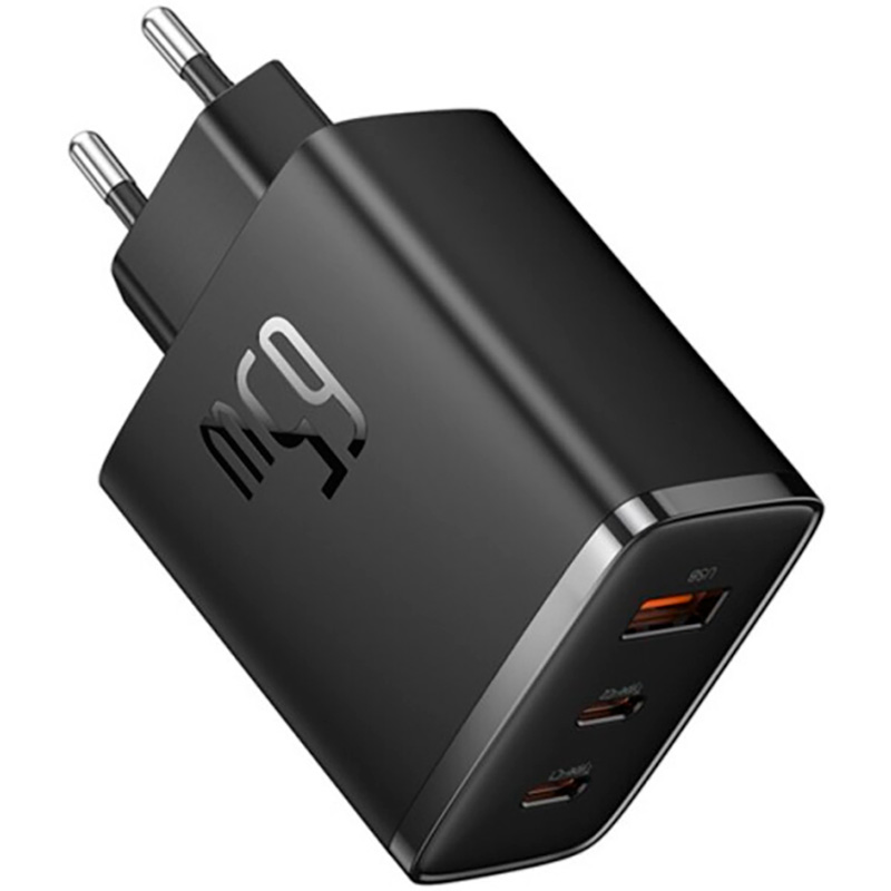 Зарядний пристрій BASEUS Cube Pro Fast Charger 2C+U 65W Cluster Black (P10152301113-00)