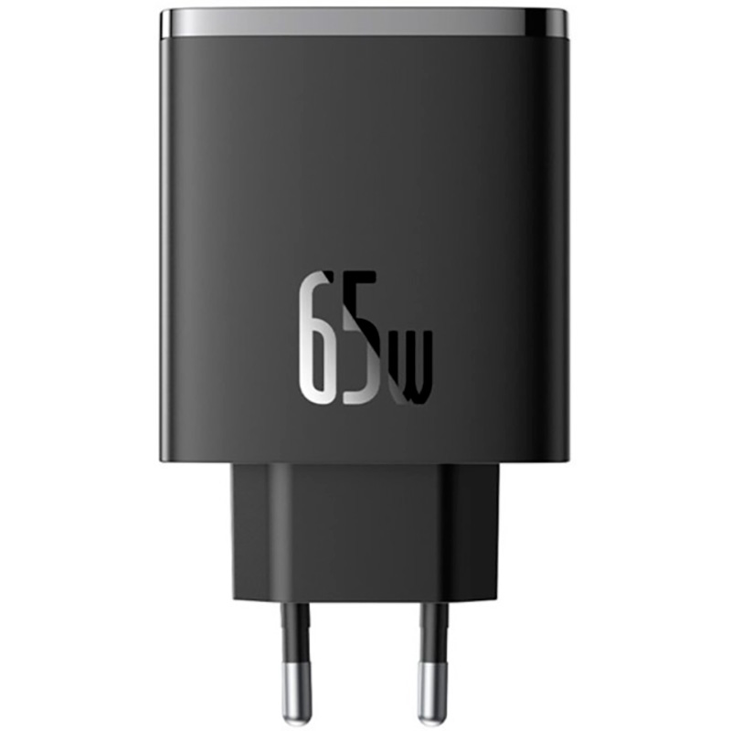 Зарядний пристрій BASEUS Cube Pro Fast Charger 2C+U 65W Cluster Black (P10152301113-00)