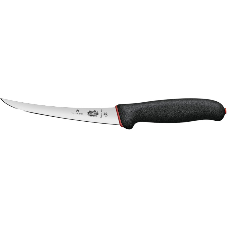 Кухонний ніж для обвалки VICTORINOX Dual Grip Boning 150мм (VX56603.15D)