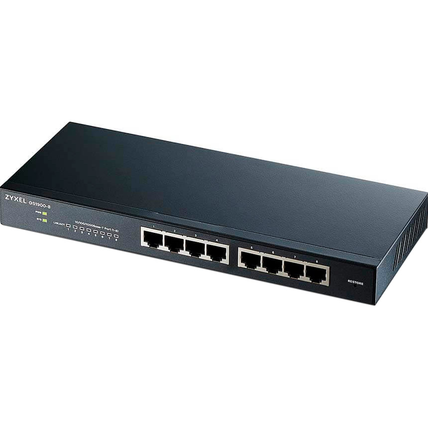 Коммутатор ZYXEL GS1900-8 (GS1900-8-EU0102F)