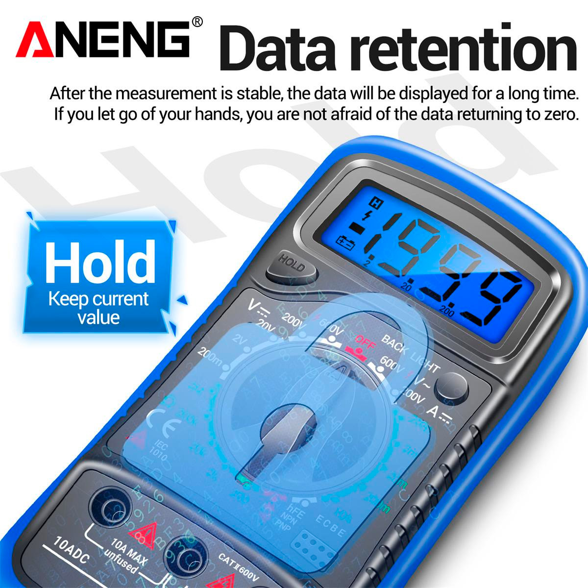 Мультиметр ANENG XL-830L