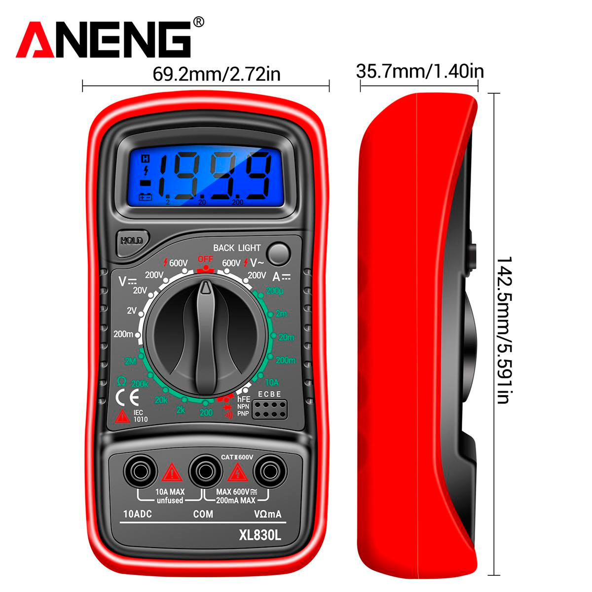 Мультиметр ANENG XL-830L