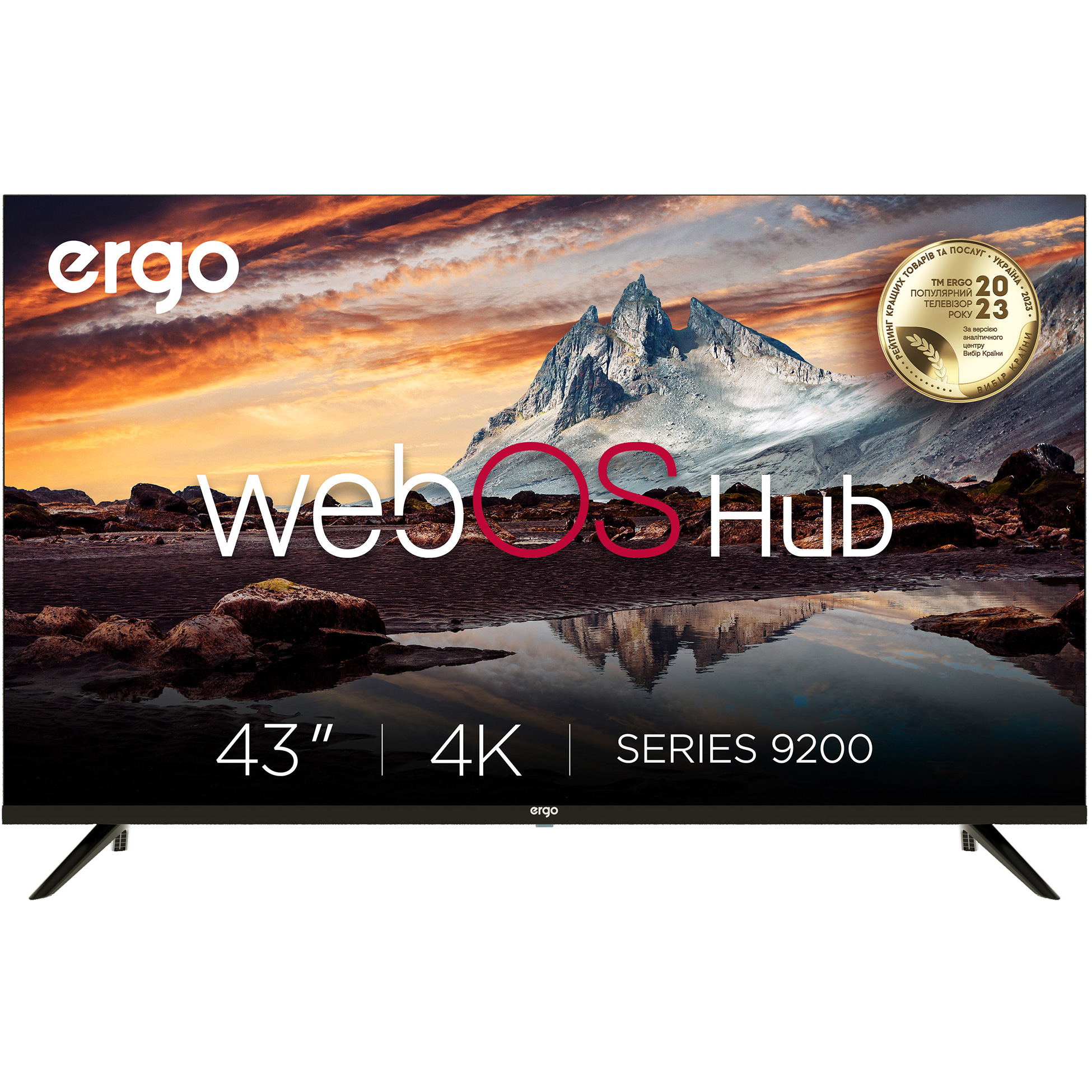 Телевизор ERGO 43" 4K 43WUS9200