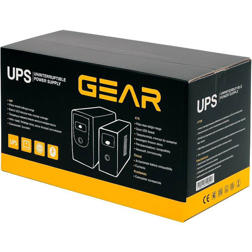 ИБП GEAR GU-1500PLCD