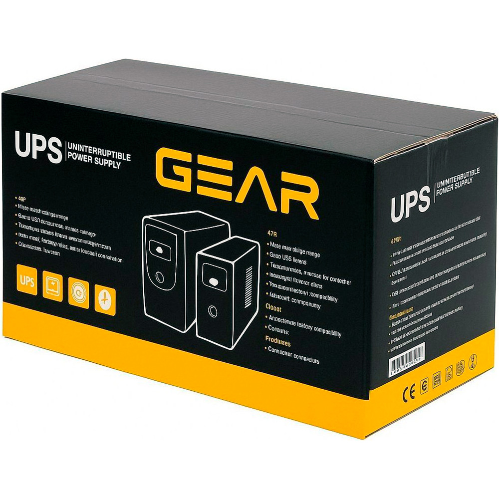 ИБП GEAR GU-600PLCD