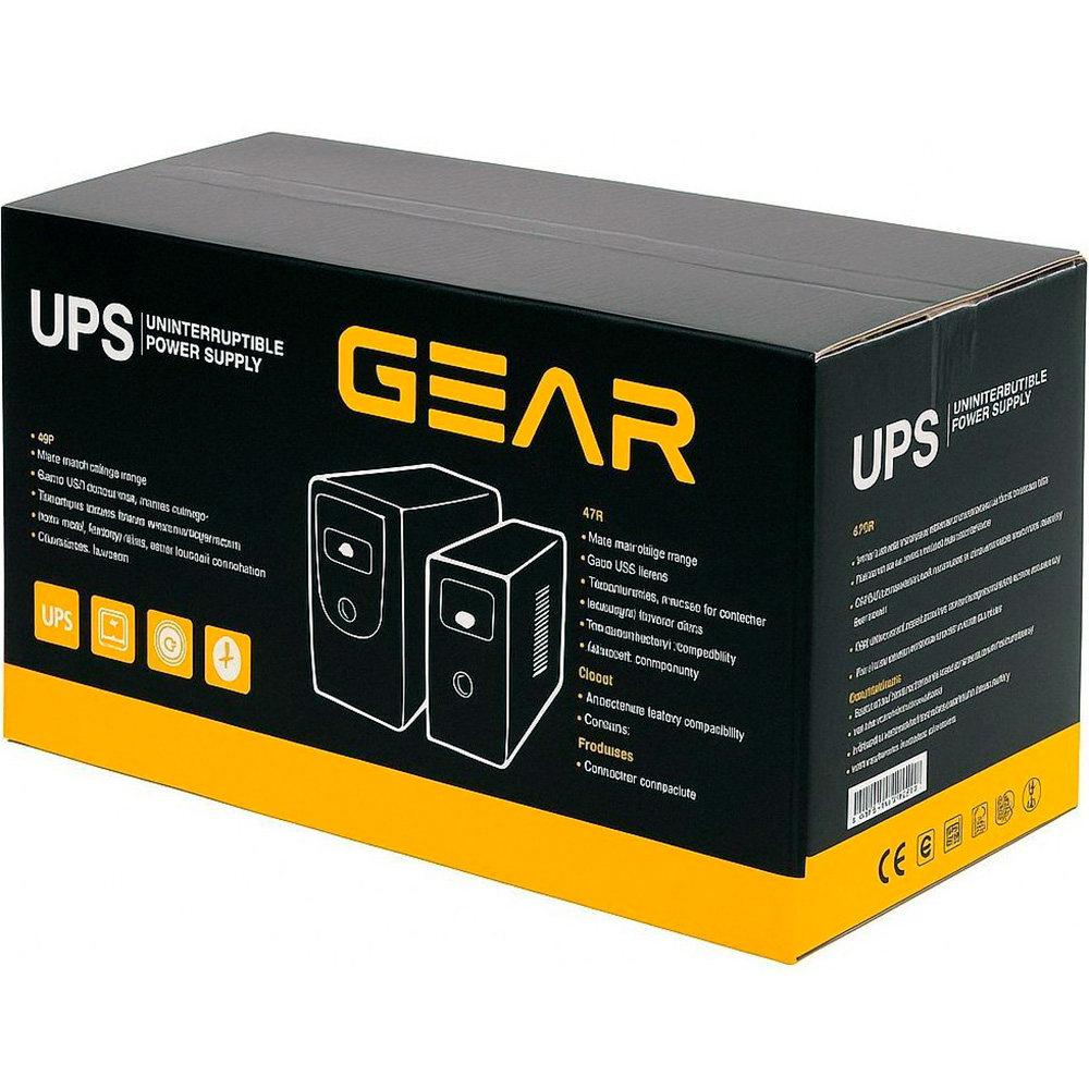 ИБП GEAR GU-800PLCD