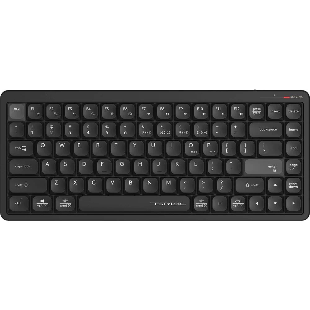 Клавіатура бездротова A4TECH Fstyler FBX53C Black