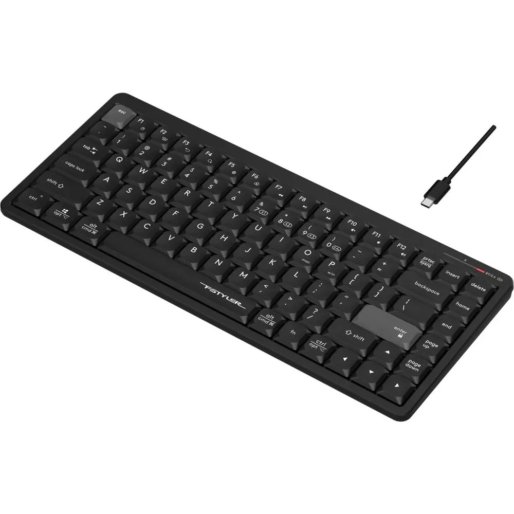 Клавіатура бездротова A4TECH Fstyler FBX53C Black