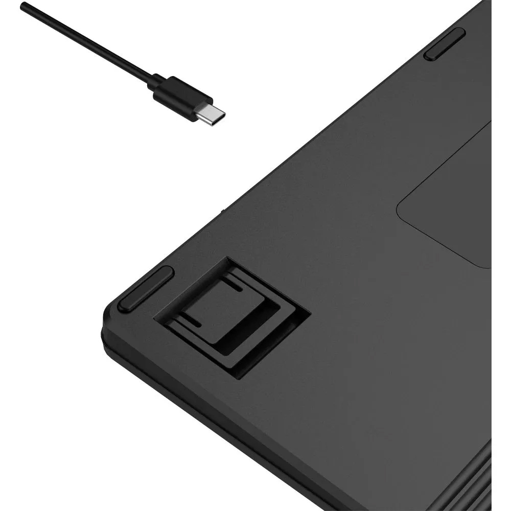 Клавіатура бездротова A4TECH Fstyler FBX53C Black