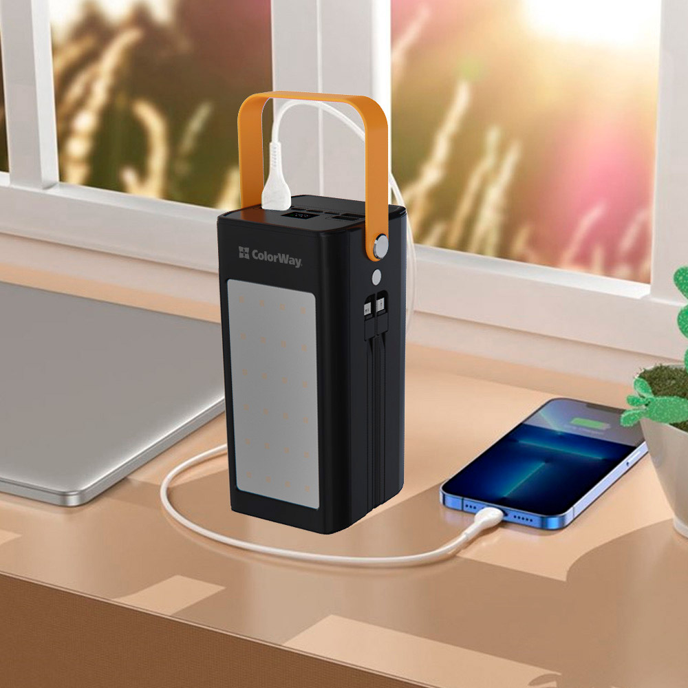 Повербанк COLORWAY 80000 mAh 22.5W 80000mAh Black (CW-PB800LPA8BK-PDD)