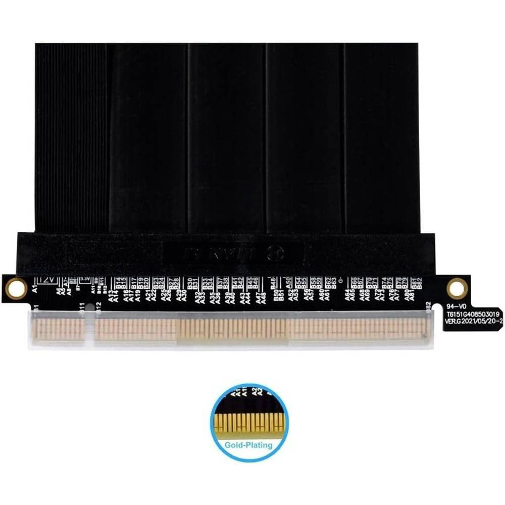 Райзер-кабель LIAN LI PCIe 4.0 Riser Cable Black (G89.PW-PCIV-4-90X)
