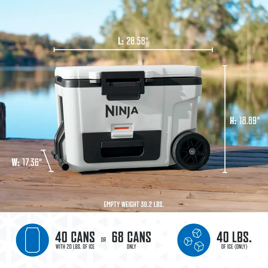 Термобокс NINJA FrostVault 42л Cloud White (FB245EUWH)