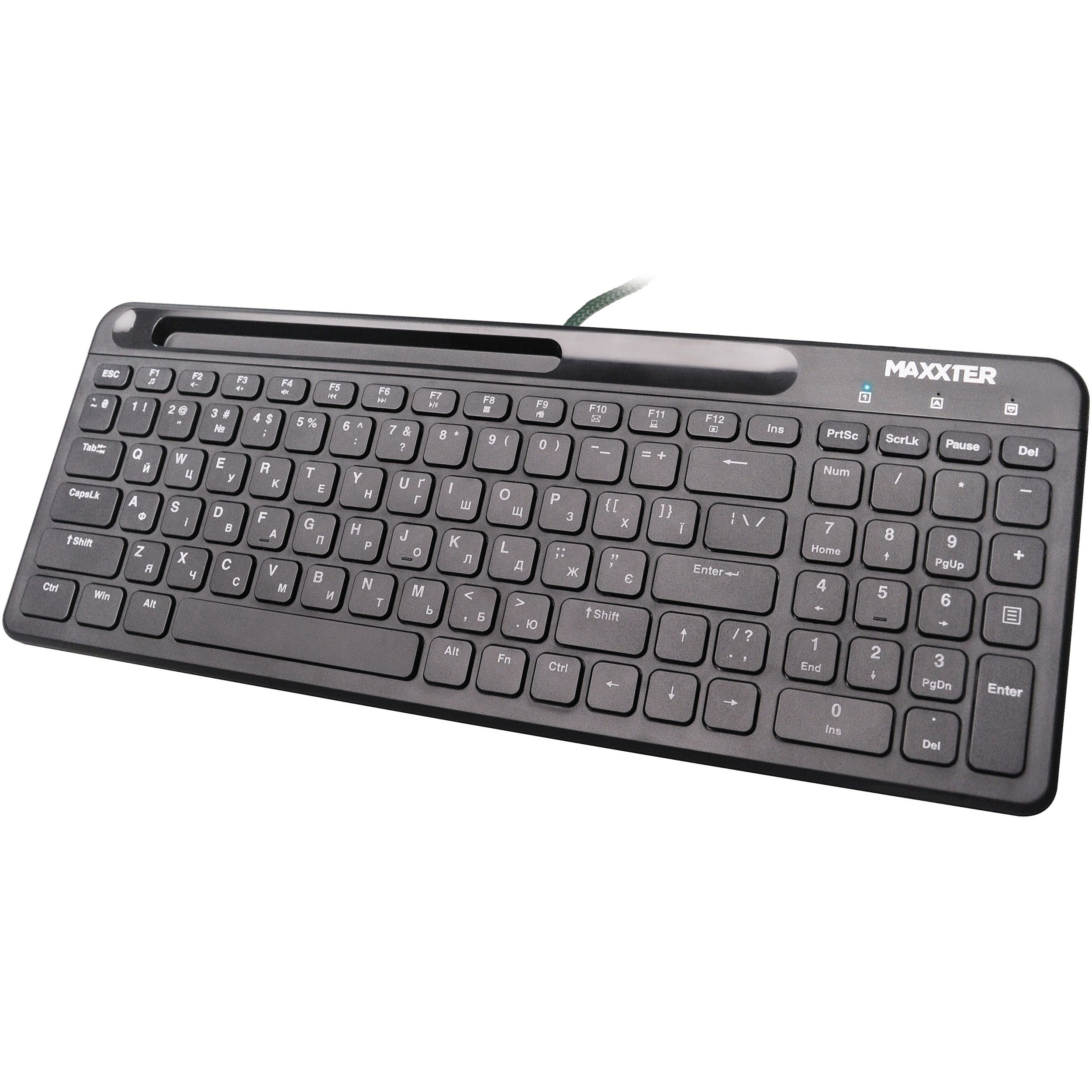 Клавиатура MAXXTER KB-01B-UA Black