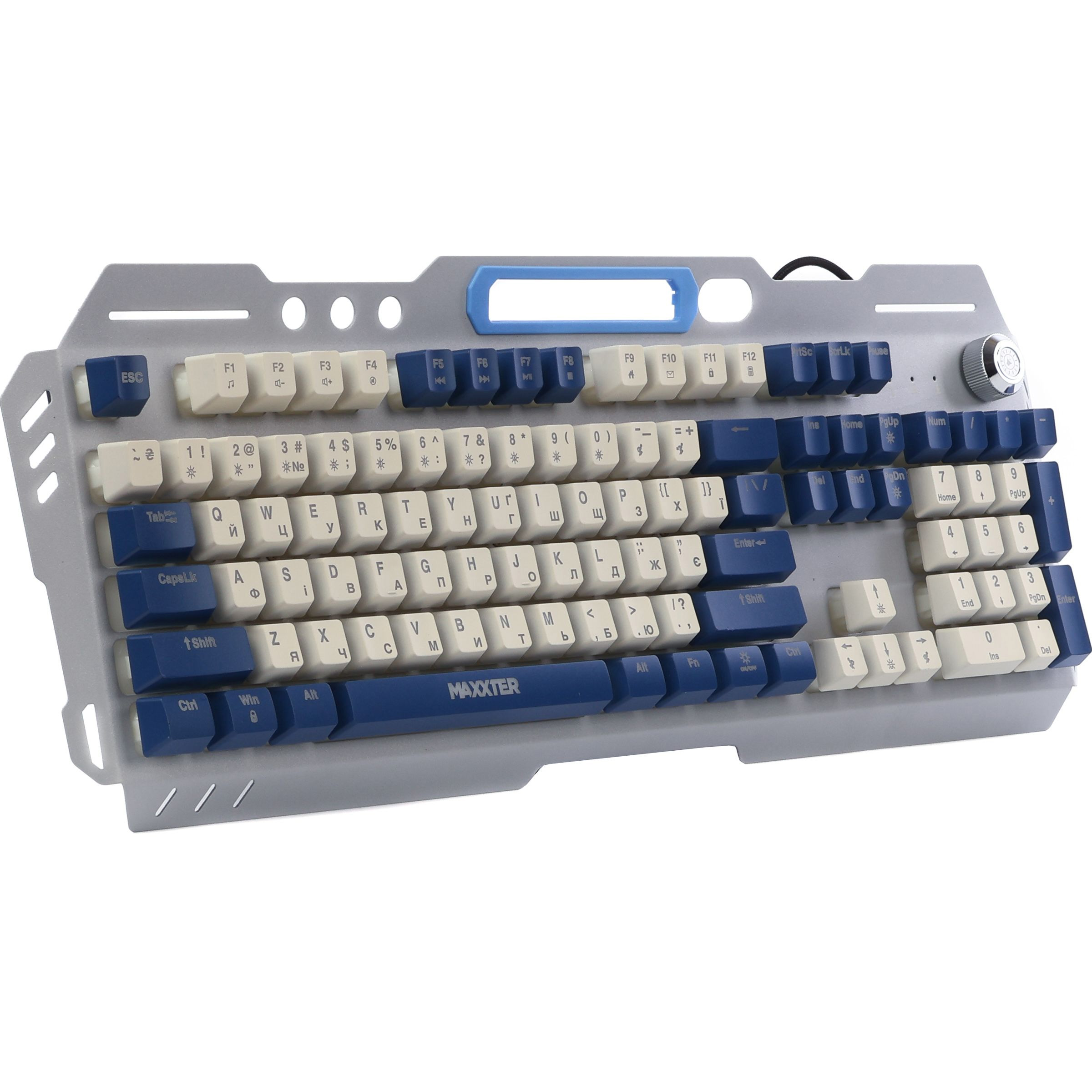 Клавиатура беспроводная MAXXTER KBG-RGB-01-UA