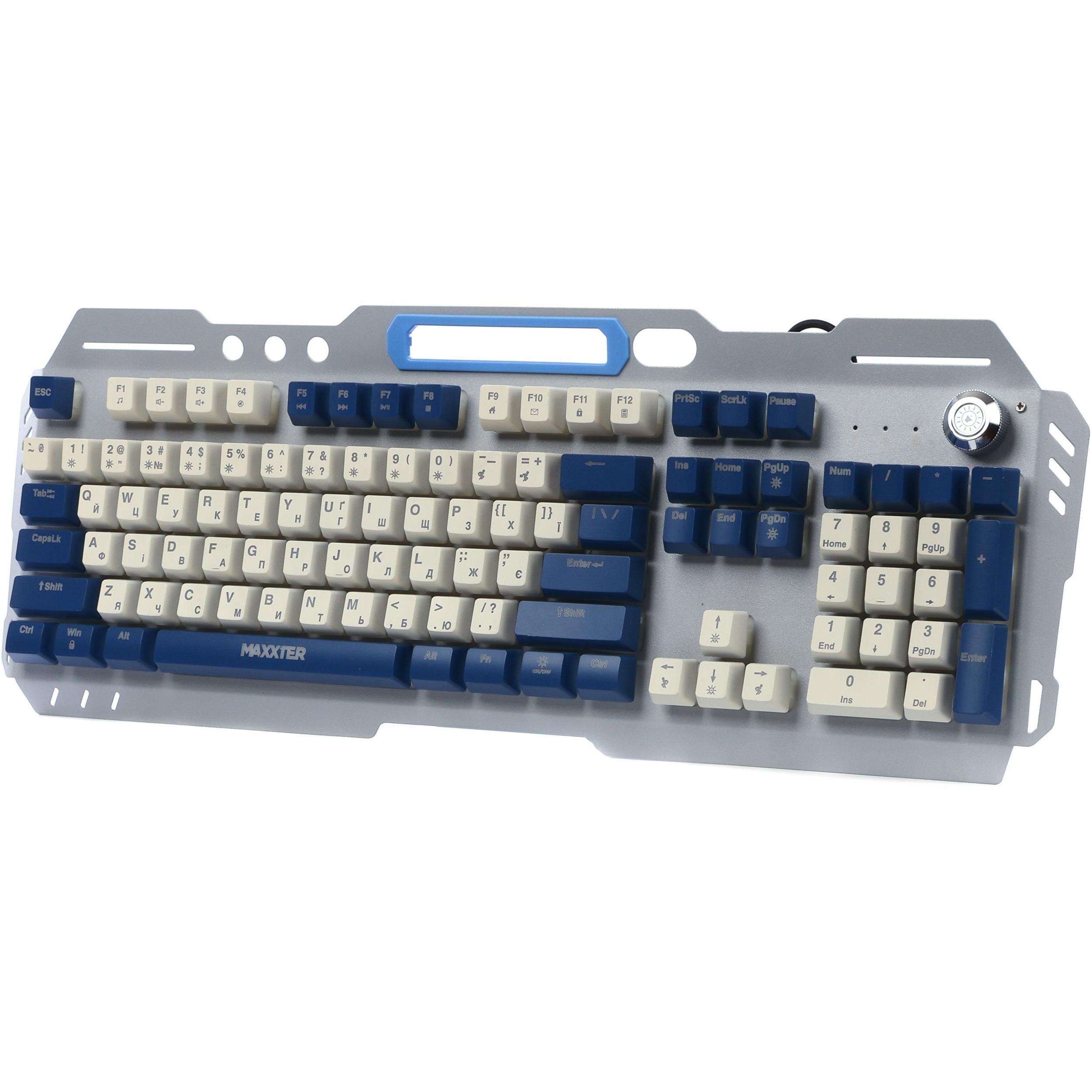 Клавиатура беспроводная MAXXTER KBG-RGB-01-UA
