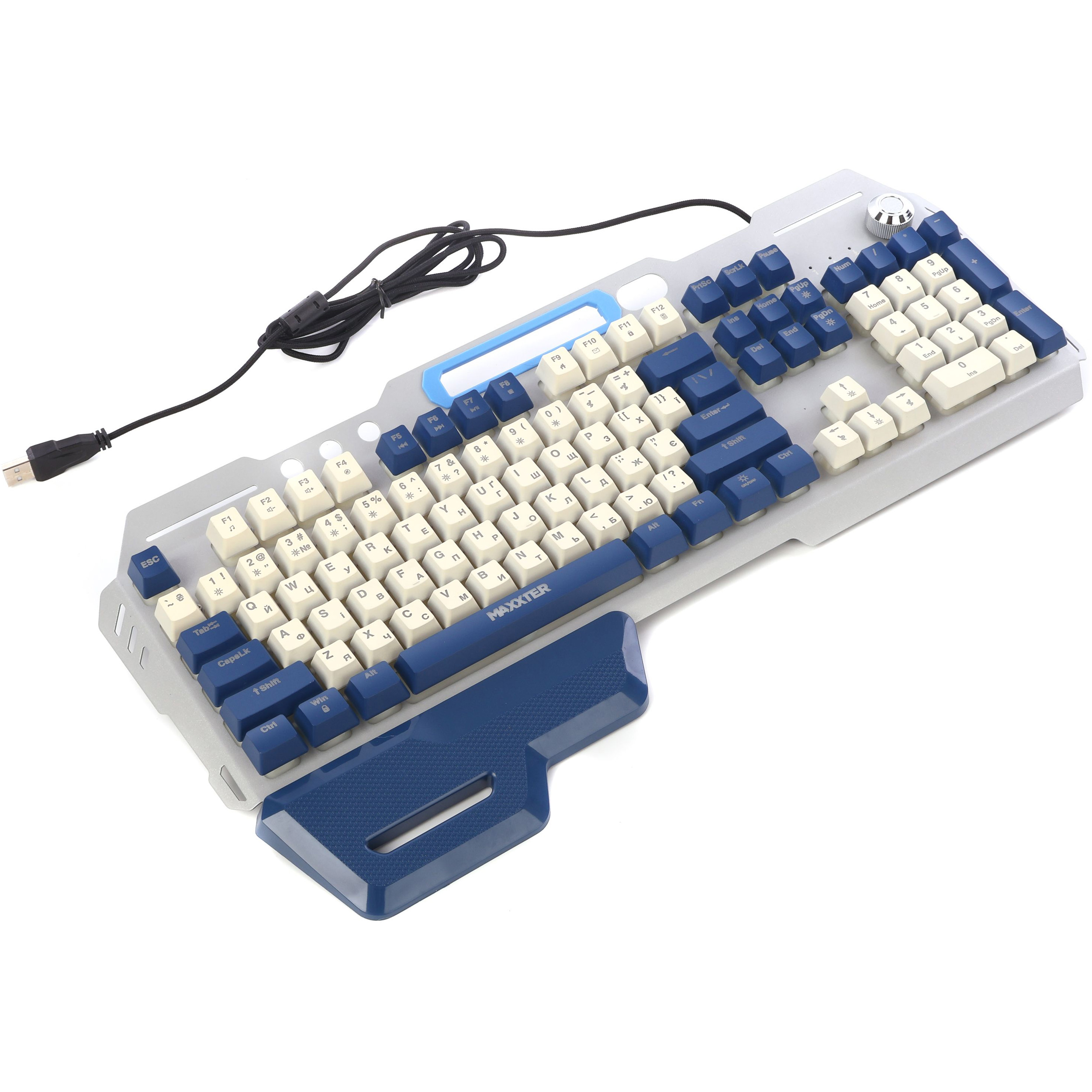 Клавиатура беспроводная MAXXTER KBG-RGB-01-UA