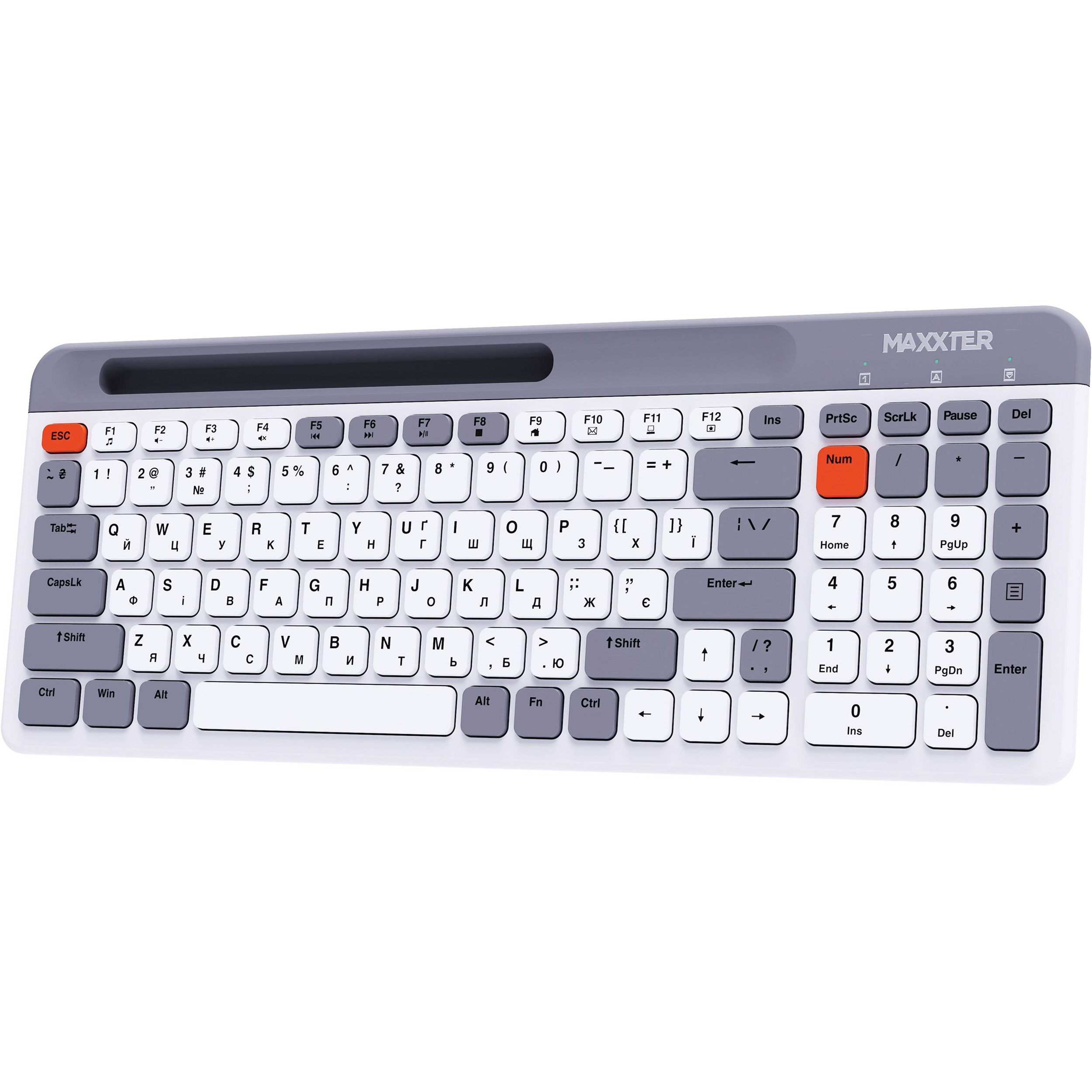 Клавиатура беспроводная MAXXTER KBW-02G-UA