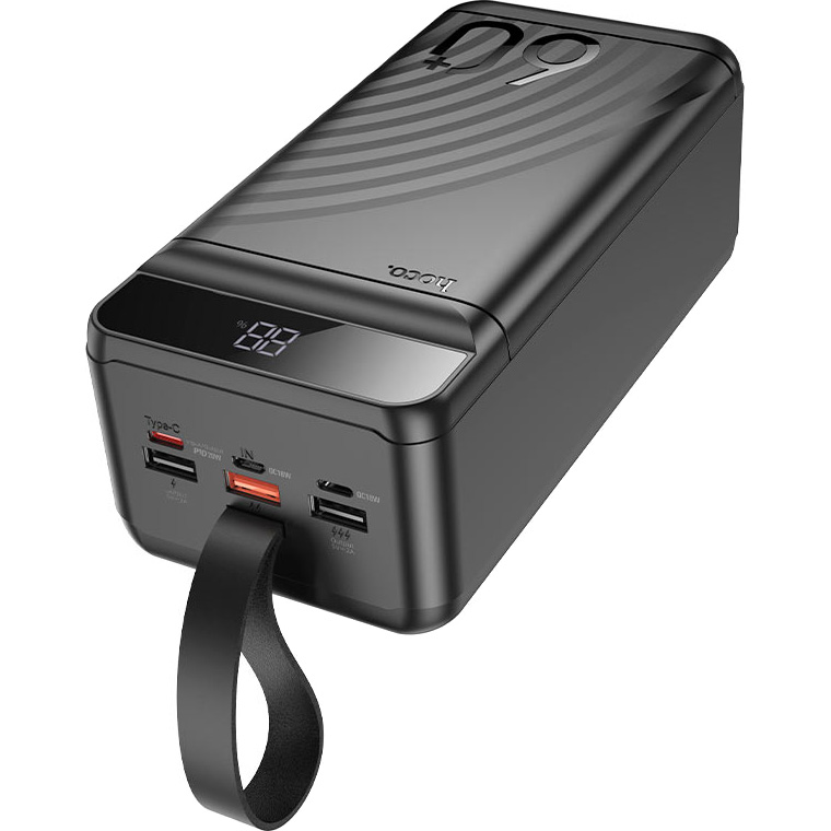 Повербанк HOCO J123C Element 22.5W 60000mAh Black