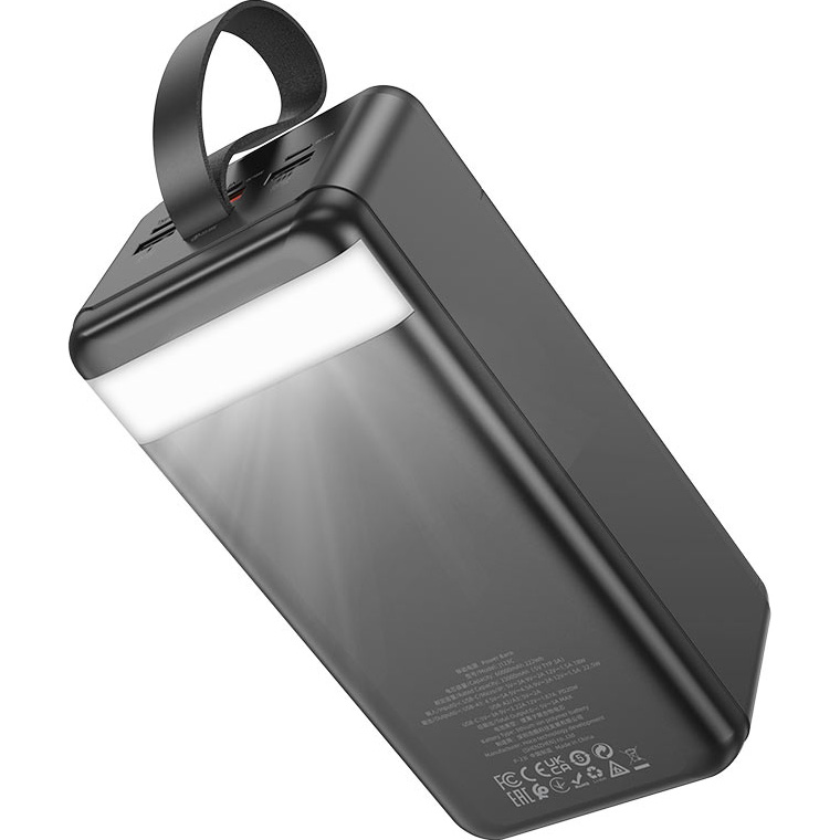 Повербанк HOCO J123C Element 22.5W 60000mAh Black
