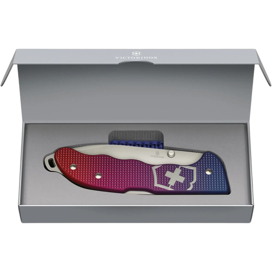 Швейцарський ніж VICTORINOX Evoke Alox Blue/Red (VX09415.D221)