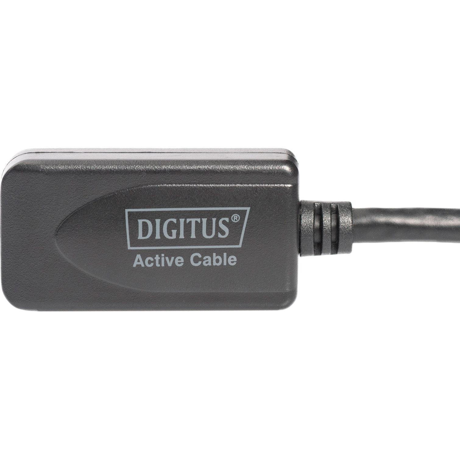 Кабель-подовжувач DIGITUS USB 2.0 Repeater Cable AM/FM 20м Black (DA-73102)