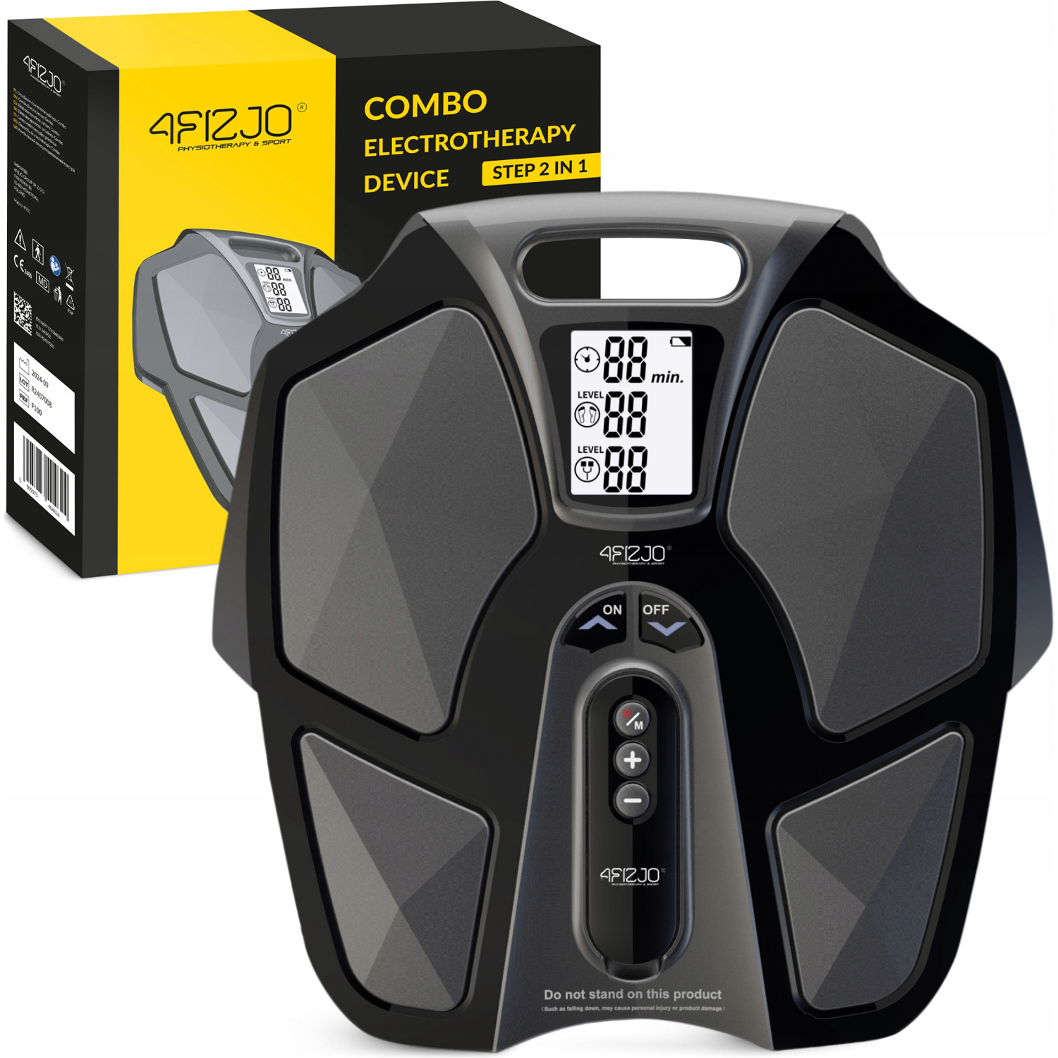 Масажер-міостімулятор 4FIZJO Combo Step 3-in-1 (P-5905973404624)
