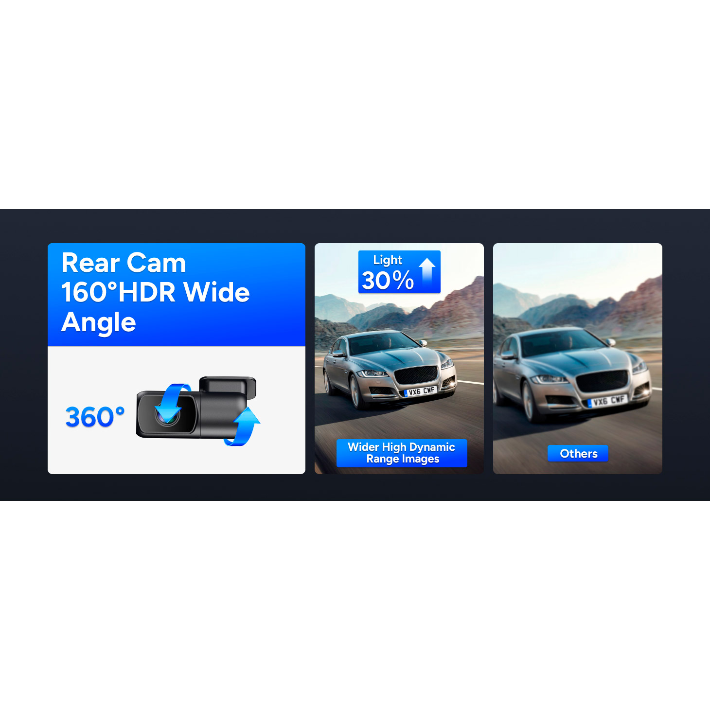 Автомобильный видеорегистратор с камерой заднего вида SJCAM Dashcam M60 + Rear Cam