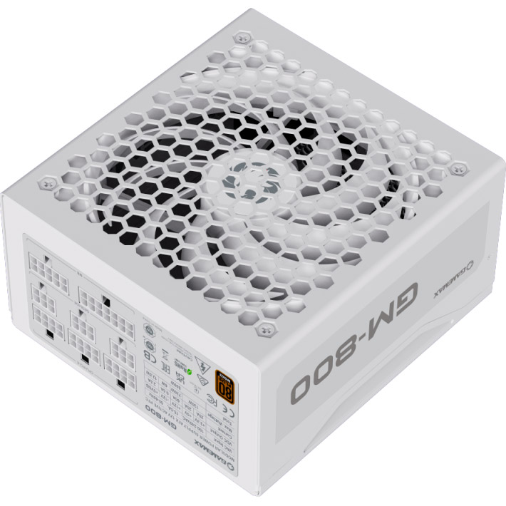 Блок питания 800W GAMEMAX GM-800 Modular White