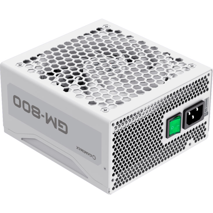 Блок питания 800W GAMEMAX GM-800 Modular White
