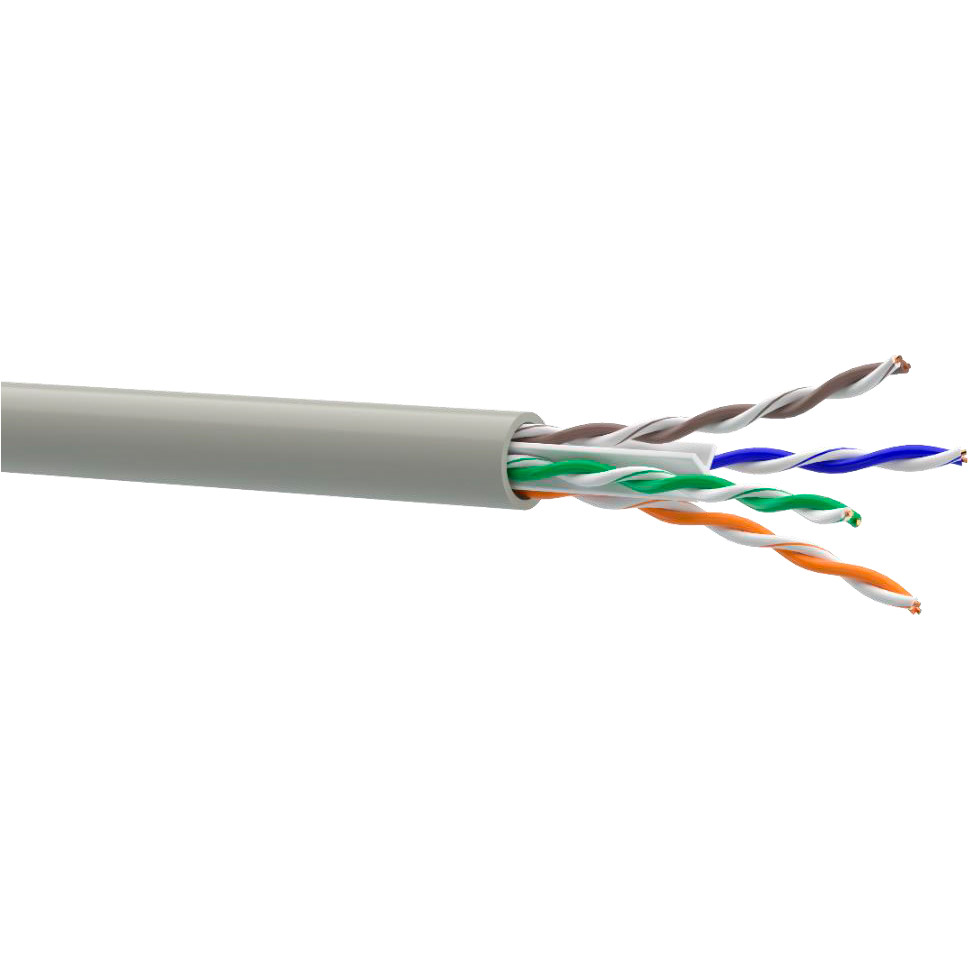 Кабель сетевой ОДЕСКАБЕЛЬ UTP Cat.6 КПВнг-HF-ВП (250) LSZH 4x2x0.51 CU White 305м (7931236)