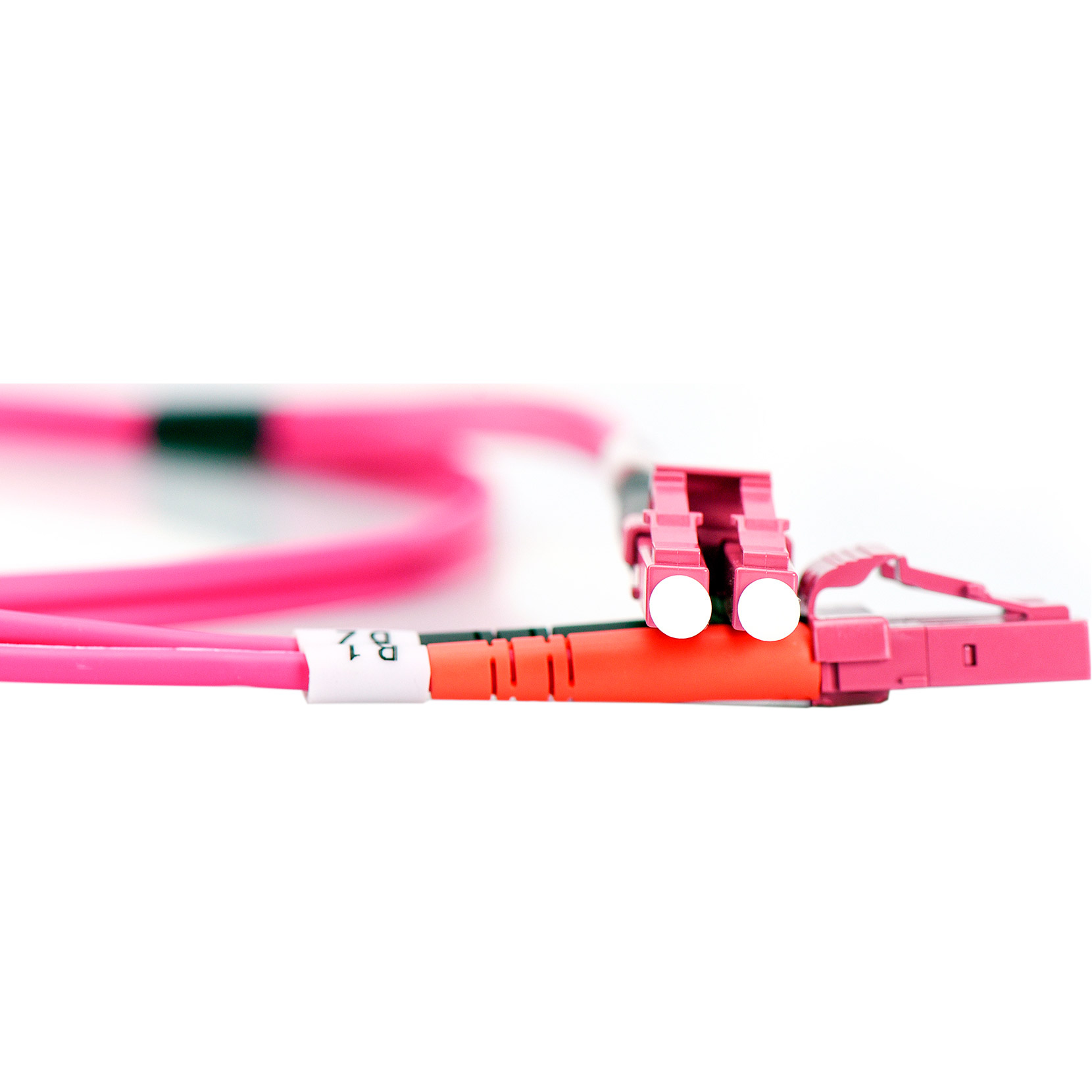 Оптичний патч-корд DIGITUS LC/UPC-LC/UPC, MM OM4, Duplex, 1м, Violet (DK-2533-01-4)