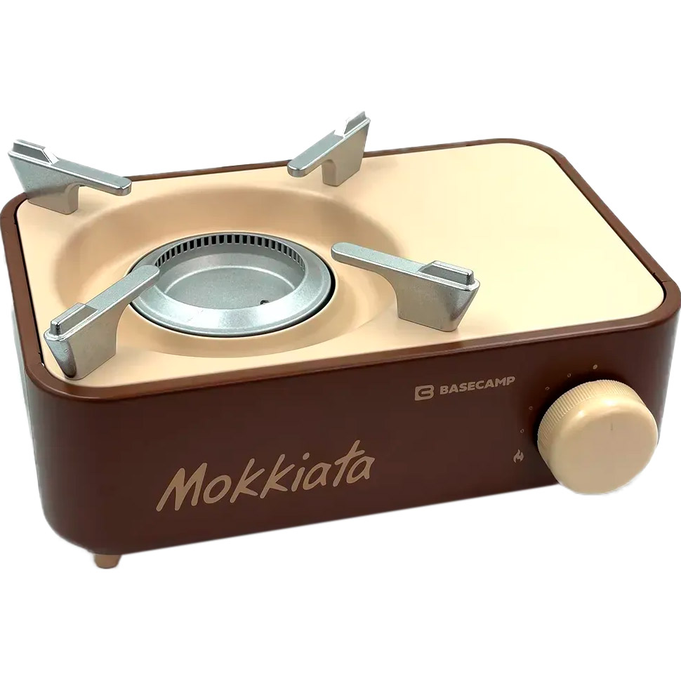 Портативна газова плитка BASECAMP Camping Stove Mokkiata Brown