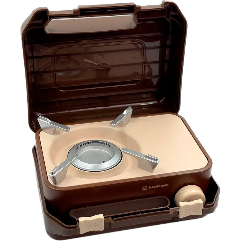 Портативна газова плитка BASECAMP Camping Stove Mokkiata Brown