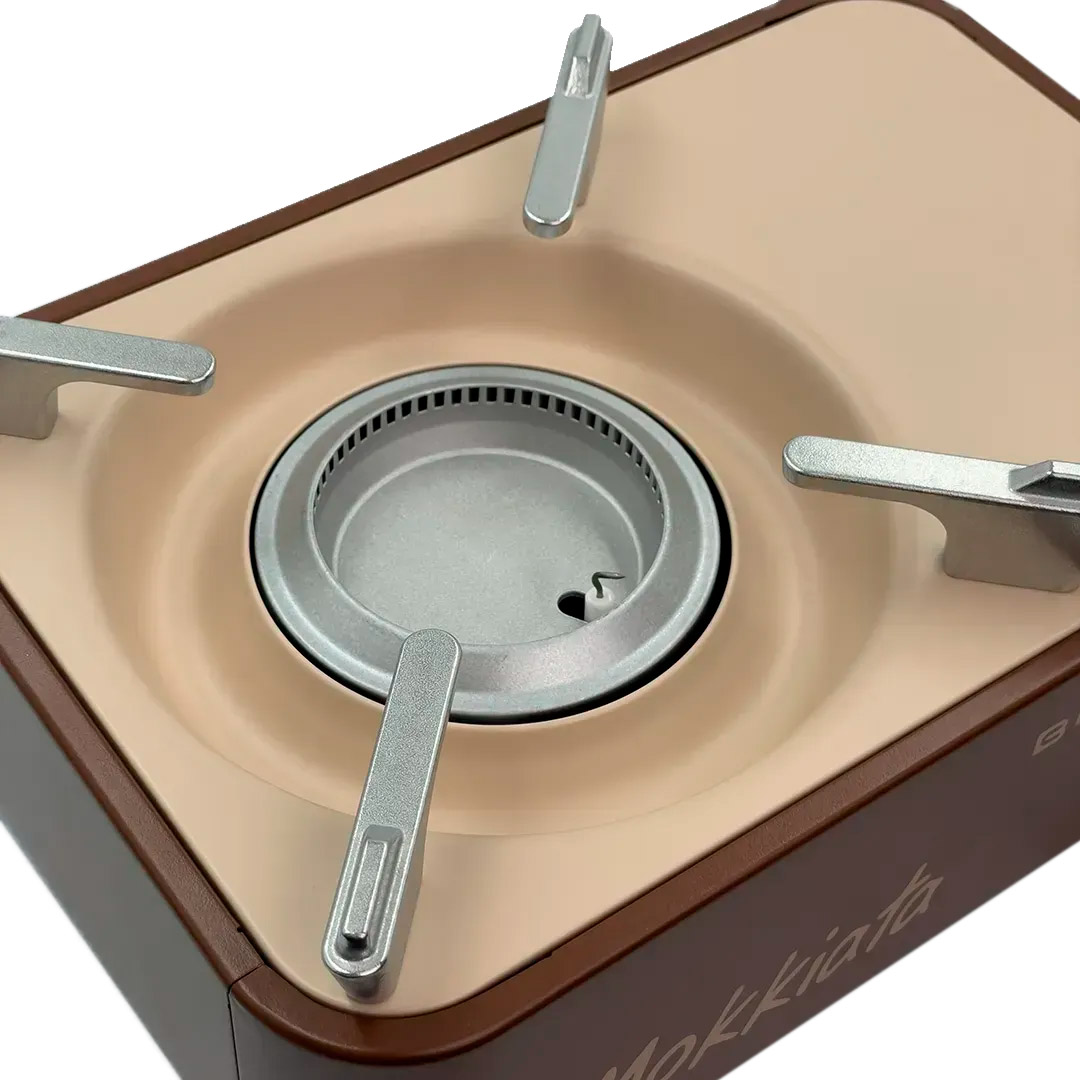 Портативна газова плитка BASECAMP Camping Stove Mokkiata Brown