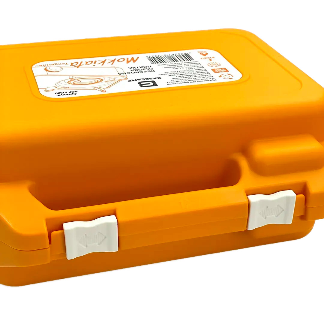 Портативная газовая плитка BASECAMP Camping Stove Mokkiata Orange