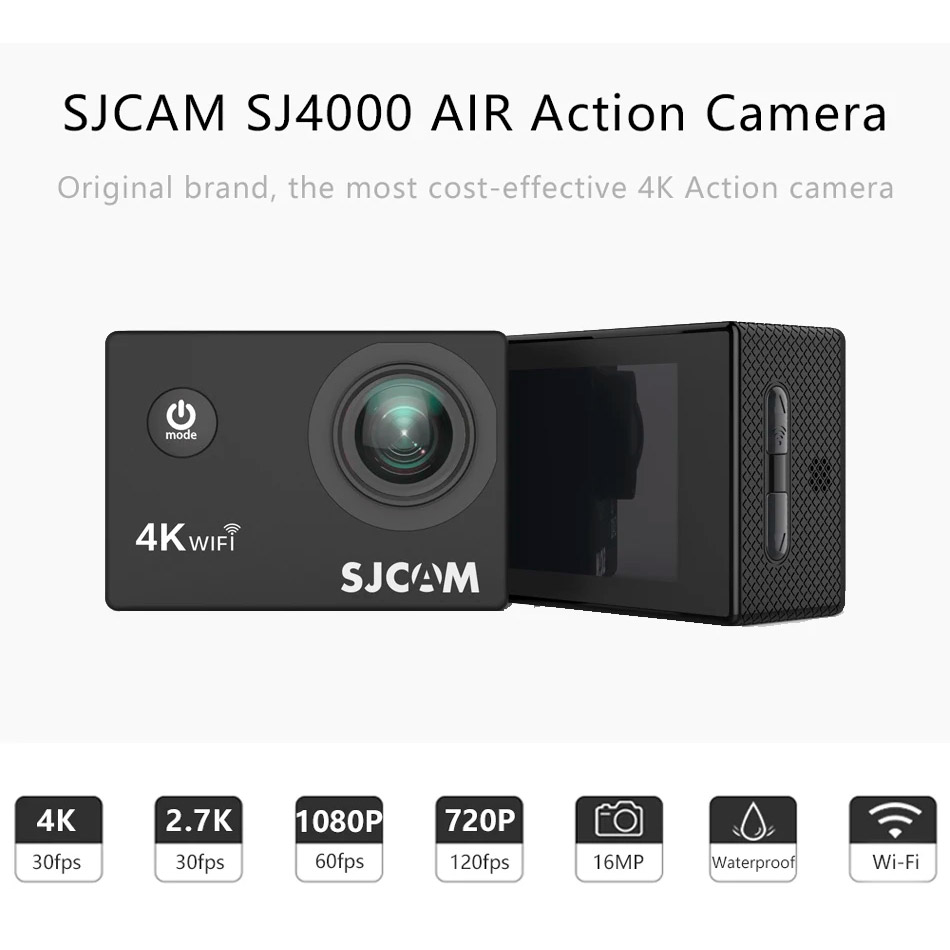 Екшн-камера SJCAM SJ4000 Air Black