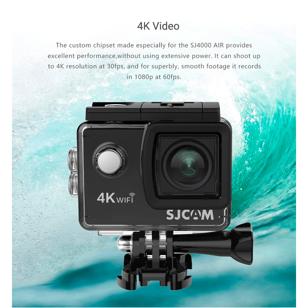 Екшн-камера SJCAM SJ4000 Air Black