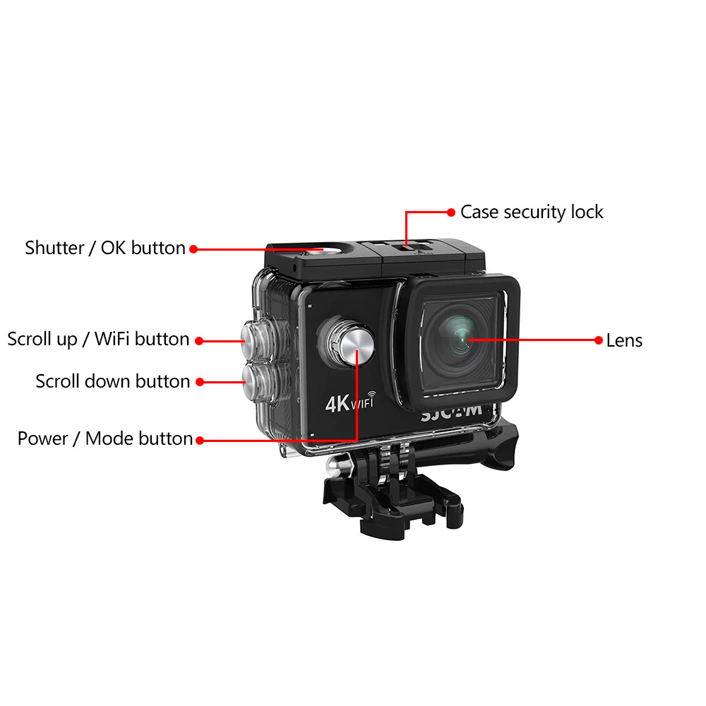 Екшн-камера SJCAM SJ4000 Air Black