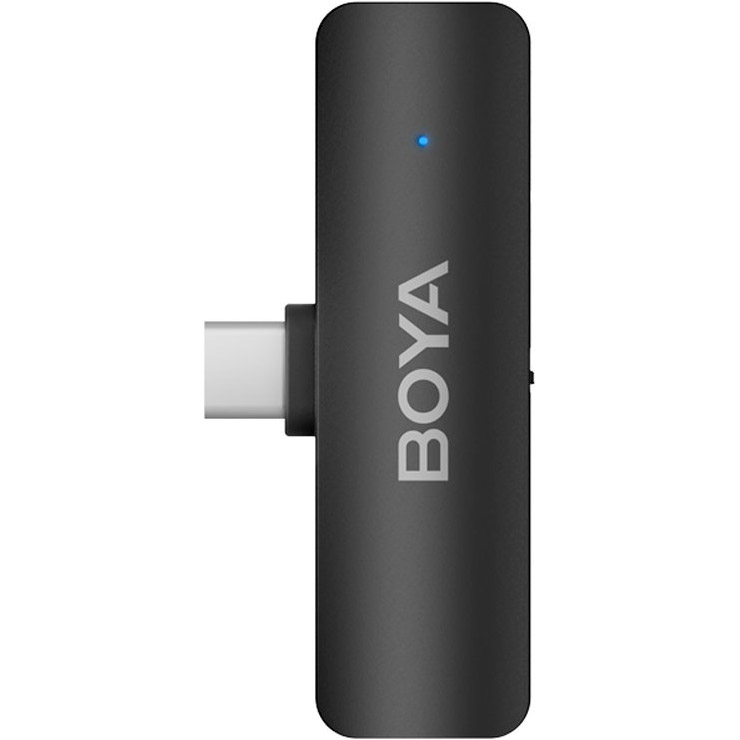 Бездротовий петличний мікрофон BOYA BY-V4 4-Channel Mini Wireless Microphone Black
