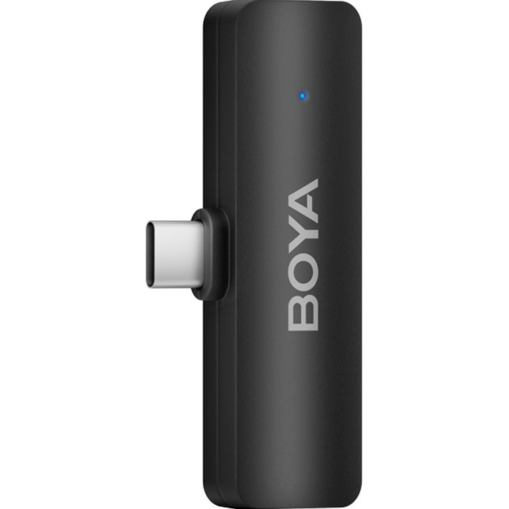Бездротовий петличний мікрофон BOYA BY-V4 4-Channel Mini Wireless Microphone Black