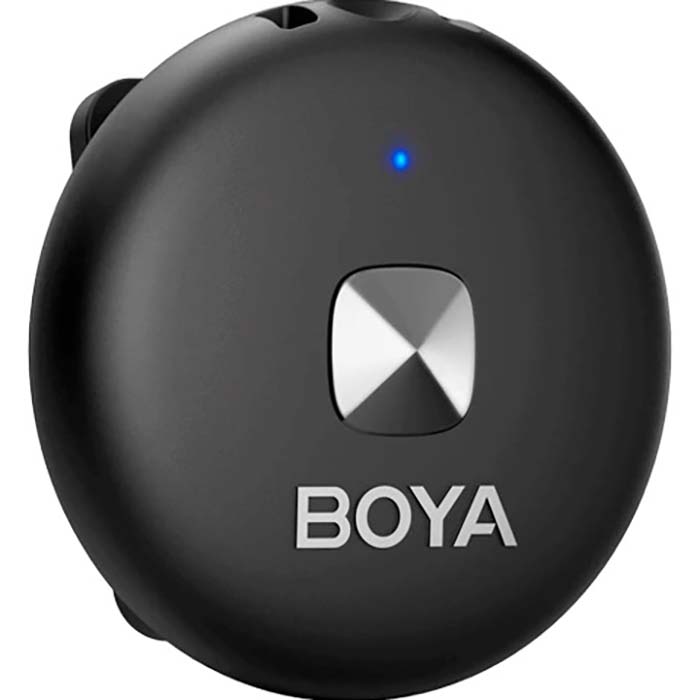 Бездротовий петличний мікрофон BOYA Omic-D Dual-Channel Stylish Wireless Microphone Black