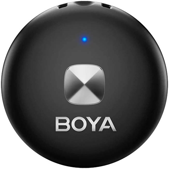 Бездротовий петличний мікрофон BOYA Omic-D Dual-Channel Stylish Wireless Microphone Black