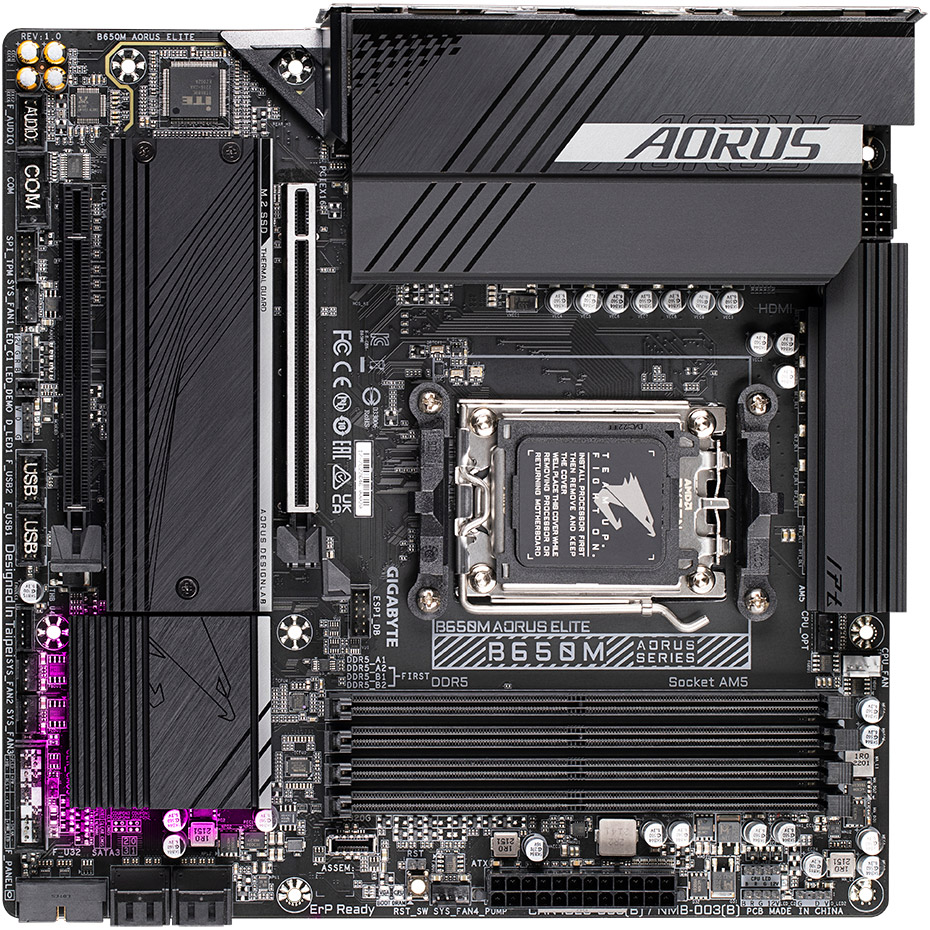 Материнская плата Gigabyte AORUS B650M Elite