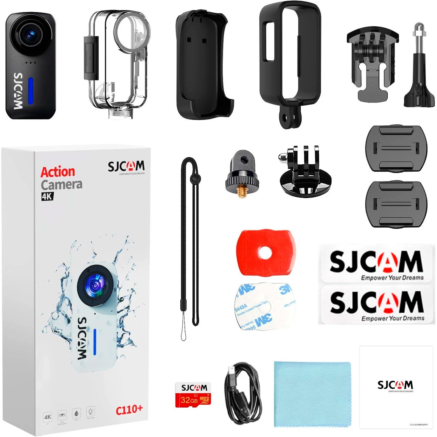 Екшн-камера SJCAM C110 Plus Black